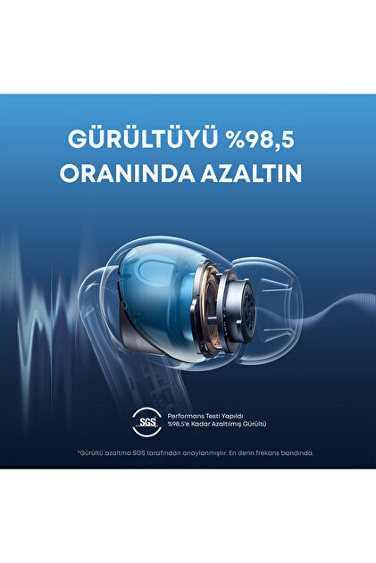 Anker Soundcore Liberty 4 NC 5.3 Bluetooth Kulaklık, 50 Saat