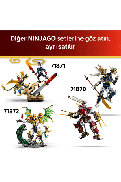 LEGO ® NINJAGO® X-1 Ninja Turbo Otomobil 15. Yıl Dönümü 71867 - 14