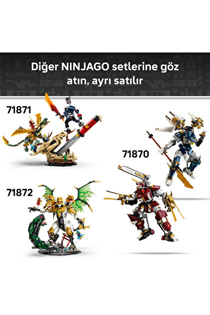 LEGO NINJAGO İkiz Titan Robotları 71870 - Fiyatı, Yorumları