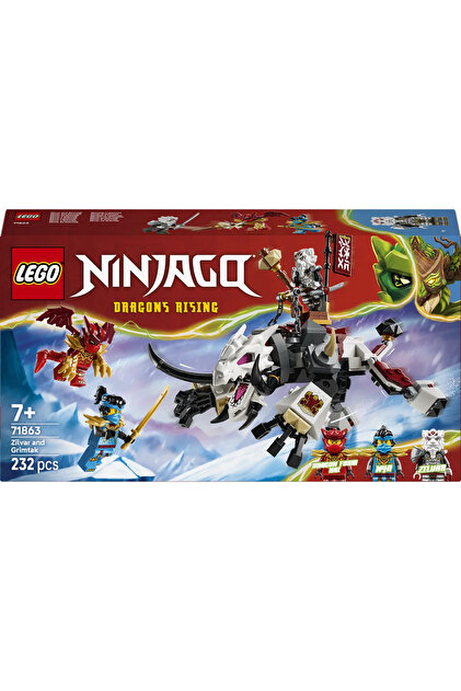 LEGO ® NINJAGO® Zilvar ve Ejderha Canavar Grimtak 71863 - 7+ Yaş