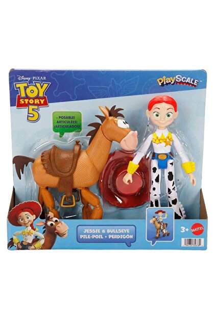 Mattel Disney Pixar Toy Story 5 Jessie ve Bullseye İkili Figür