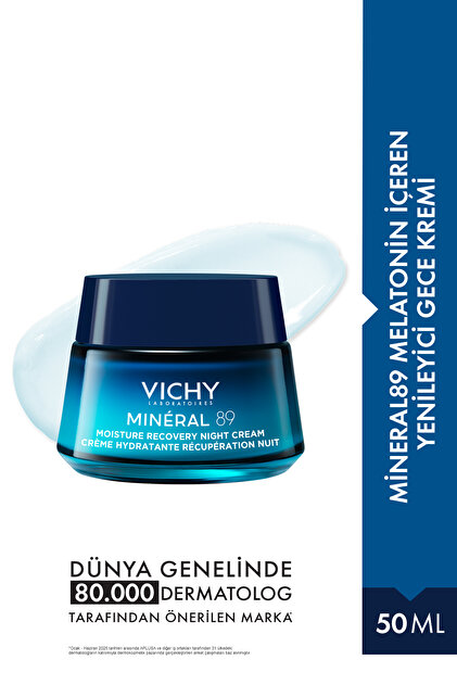 Vichy Mineral 89 Melatonin İçeren Yenileyici Gece Kremi - Fiyatı