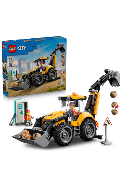 LEGO ® City Sarı Kazıcı Yükleyici 60480 - 7 Yaş ve Üzeri Çocuklar