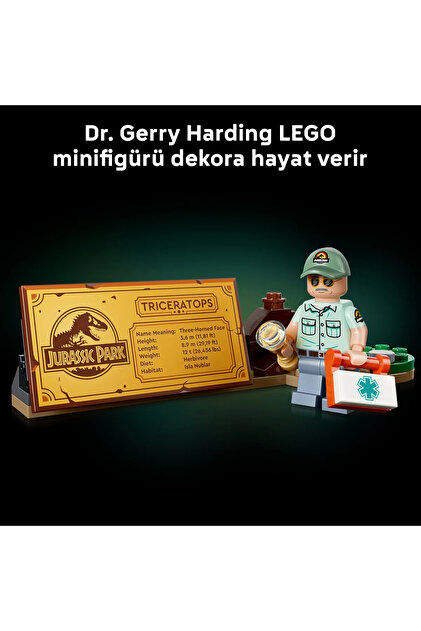 LEGO ® Jurassic World Dinozor Fosilleri: Triceratops 77985 - 18+