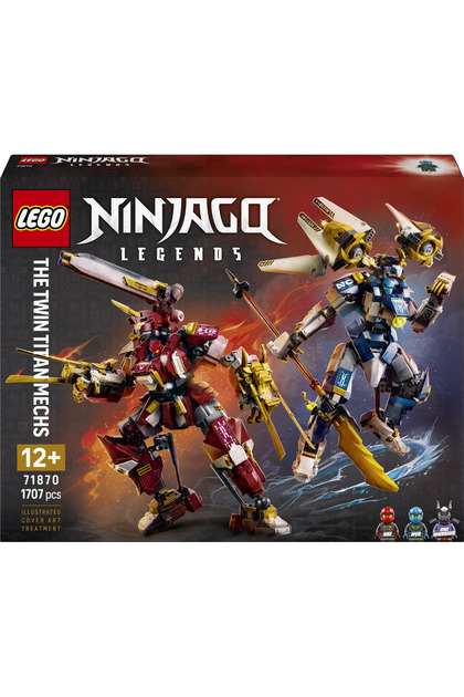 HITOto 2点セット LEGO NINJAGO İkiz Titan Robotları 71870 - Fiyatı, Yorumları