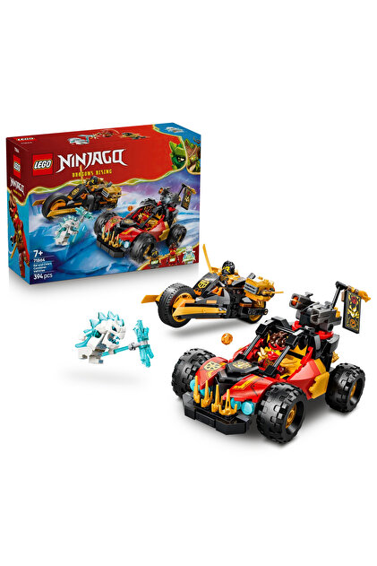 LEGO ® NINJAGO® Ninja Savaş Aracı 71844 - 8+ Çocuklar için 3'ü 1