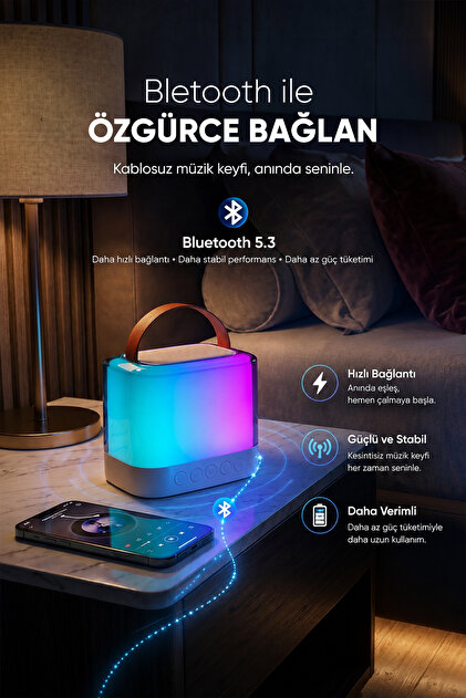 Mikado MD-16BT Favorite Beyaz TF Kart Destekli Bluetooth Wireless