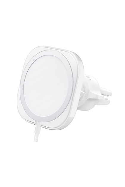 MagFit Air Vent Araç içi Telefon Tutucu iPhone için Şarj Aleti MagSafe Dahil Değildir White ACP03163