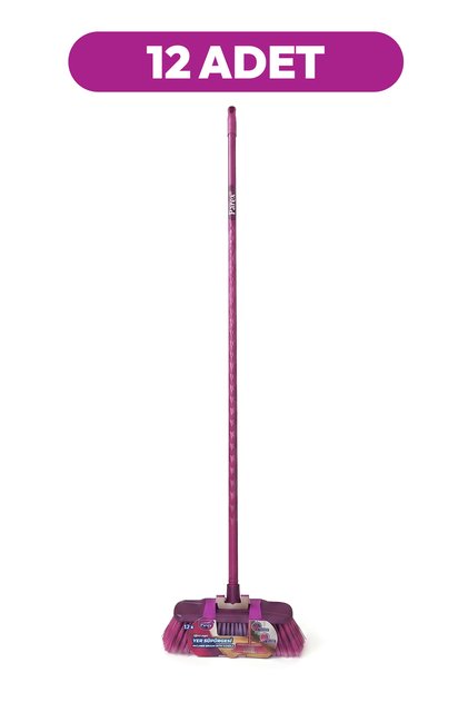 Oblique Handle Floor Sweeper 12-Pack
