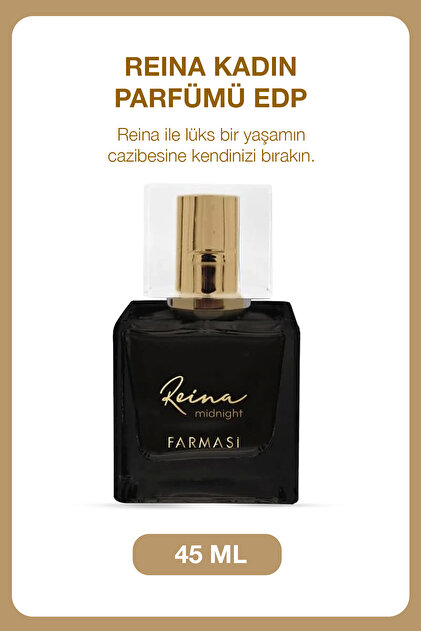 reina 箱750 Farmasi Reina Midnight Kadın Parfümü Edp 45 ml - Fiyatı, Yorumları