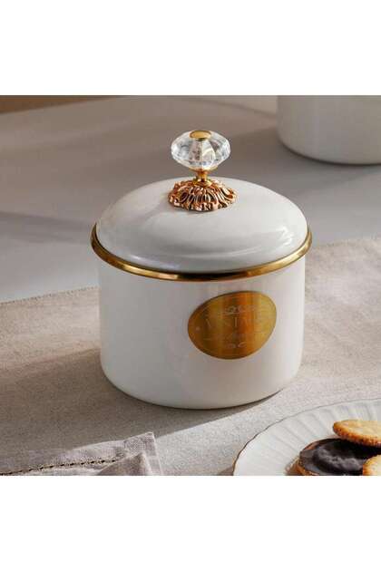 Alinna Canister 950Ml -White