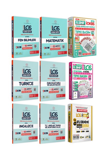 İnformal Yayınları 2026 8.sınıf Lgs-iokbs Bursluluk Altın Paket