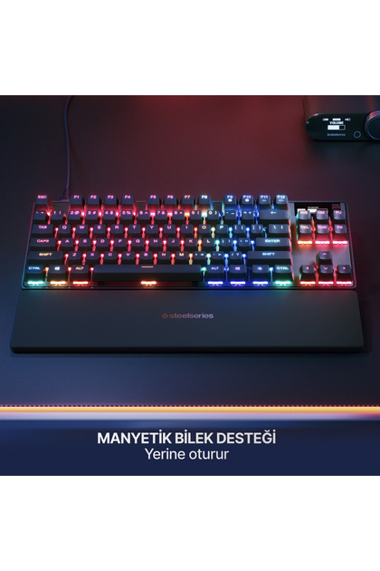 SteelSeries Apex Pro Tkl Gen 3 Omnipoint 3.0 Hipermanyetik Switch