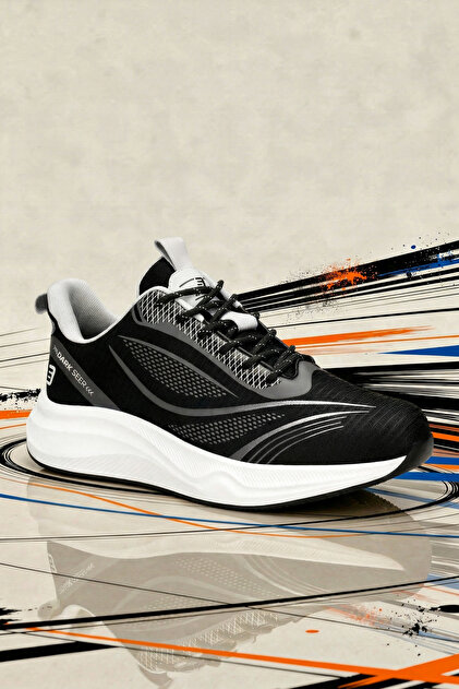 Dark Seer DS SPECTRE XY Siyah Beyaz Erkek Sneaker Günlük Spor
