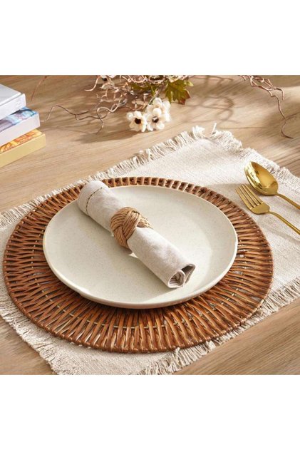 Casafina Stoneware Dinner Plate Dia26.7cm -cream