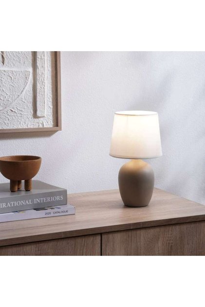 Mitsu E14 Table Lamp Dia15x26.5cm - Beige
