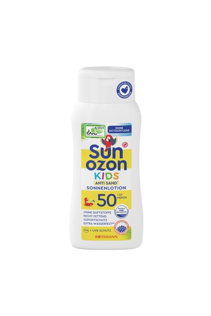 Children's Sun Lotion Anti-Sand Spf 50 200 ml