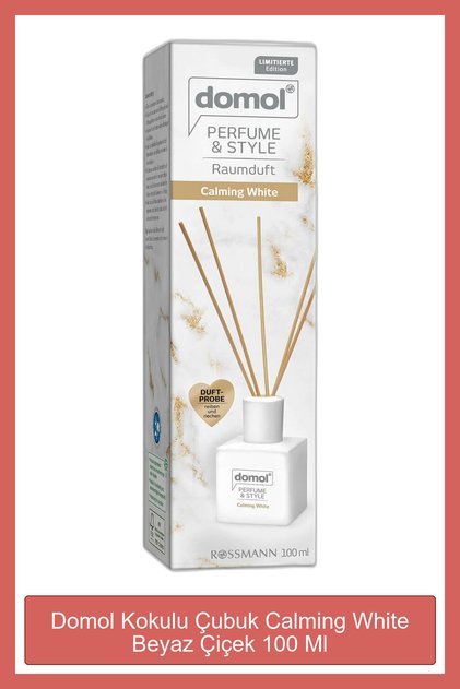Kokulu Çubuk Calming White Beyaz Çiçek 100 Ml