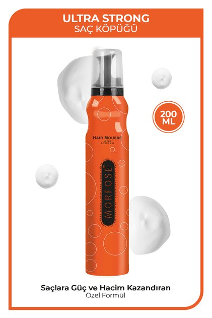 Ultra Strong Saç Köpüğü 200 ml