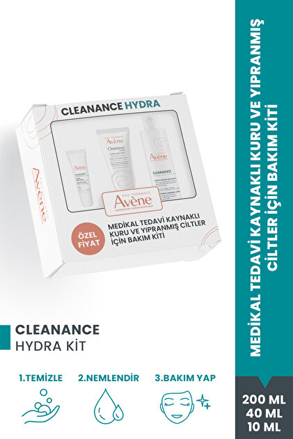 Avene Hydrance Lotion 6本セット Avene Cleanance Hydra Kit Avantaj Seti - Fiyatı, Yorumları