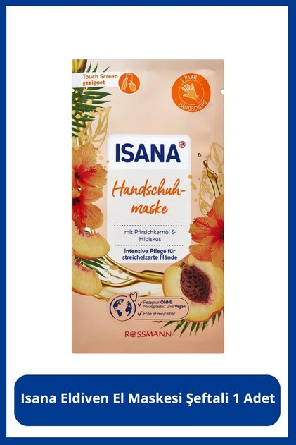 Glove Hand Mask Peach 1 Piece