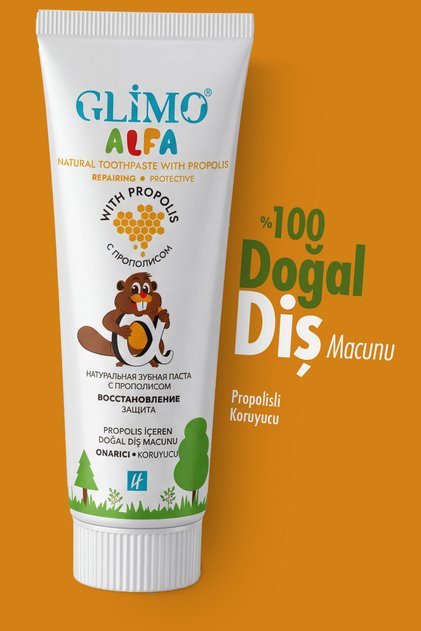 Alfa Propolisli %100 Doğal Çocuk Diş Macunu 50 Ml, Yutulabilir Güvenli, Koruyucu,Onarıcı,Beyazlatıcı