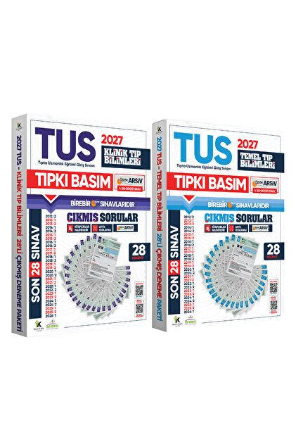 İnformal Yayınları 2027 TUS Temel&Klinik Tıp Bilimleri ÖSYM Çıkmış