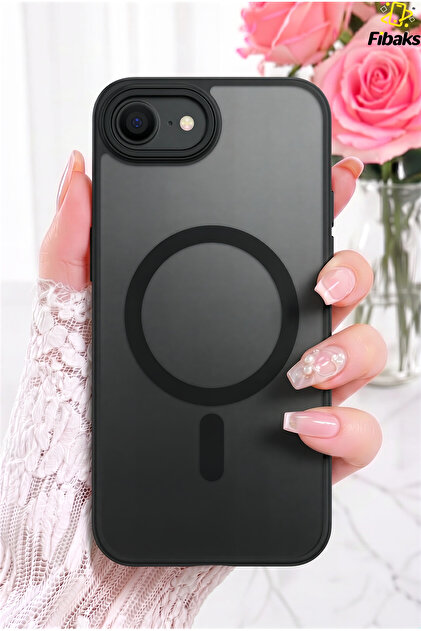 Nezih Case iPhone 17E / 16E Uyumlu Magsafe Sarj Destekli Mat