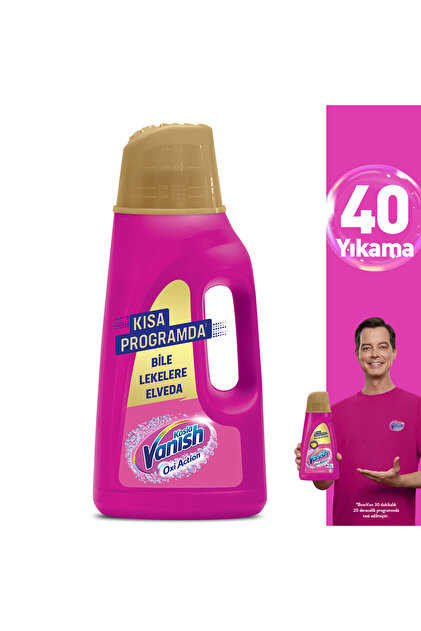 Vanish Oxi Action Renkliler İçin Deterjan Güçlendirici ve Leke
