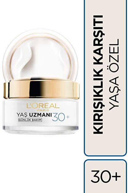 Yaş Uzmanı 30+ Kırışıklık Karşıtı Nemlendirici Gündüz Yüz Kremi 50ml
