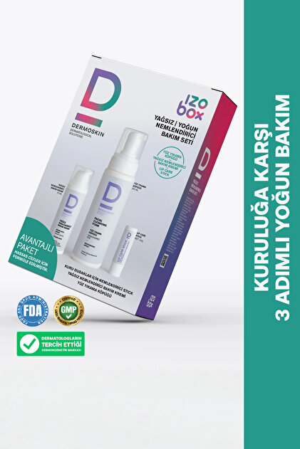Dermoskin Izobox Cilt Bakım Seti | Yüz Yıkama Köpüğü