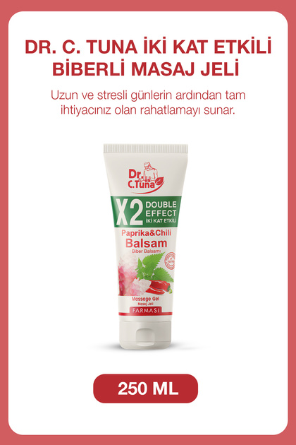 Dr.C.Tuna Paprika Pepper Balm Massage Gel 250 ml