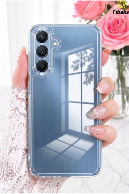 Galaxy A36 Kılıf Kamera Korumalı Şeffaf Ultra Ince Esnek Renksiz Silikon Kapak