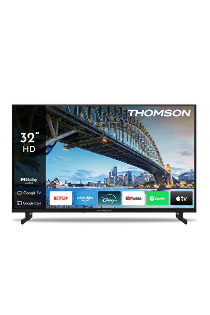 Thomson 32 İnç (80 cm) HD Smart Google TV, Sesli Kontrol, Google