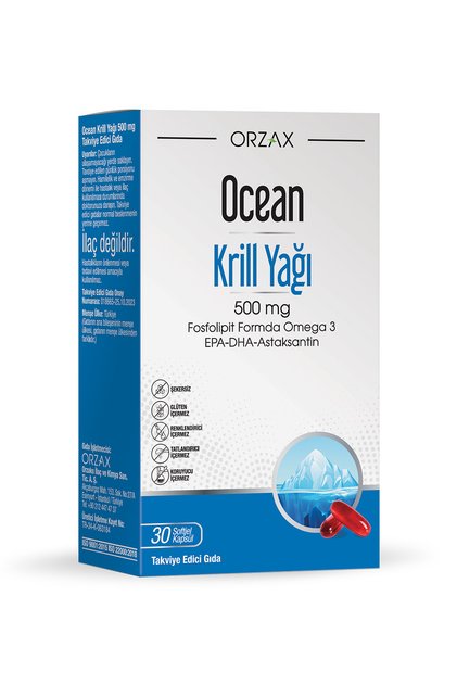 Krill Oil 500 mg 30 Kapsül