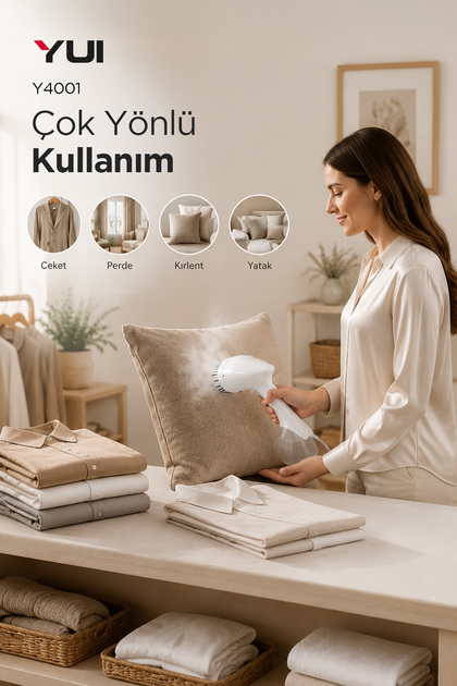Yui Y4001 1400w 230 Ml Su Hazneli Portatif Buharlı Kırışık
