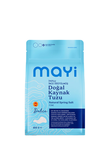 Mayi Öğütülmüş Sofra Tuzu (İyot İlaveli) 600 gr