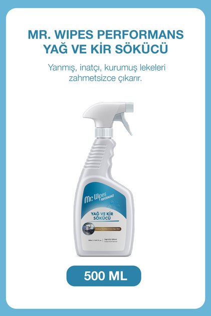 Mr. Wipes Yağ ve Kir Sökücü 500 ml