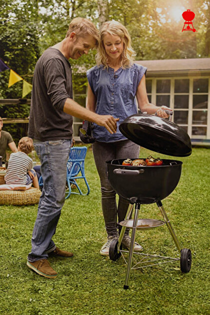 WEBER Classic Kettle 47 Cm Kömürlü Mangal Siyah - Fiyatı, Yorumları