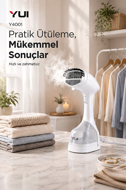 Yui Y4001 1400w 230 Ml Su Hazneli Portatif Buharlı Kırışık