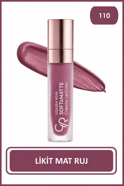 Soft&Matte Creamy Lipcolor - 110 - Yumuşak&Mat Likit Ruj