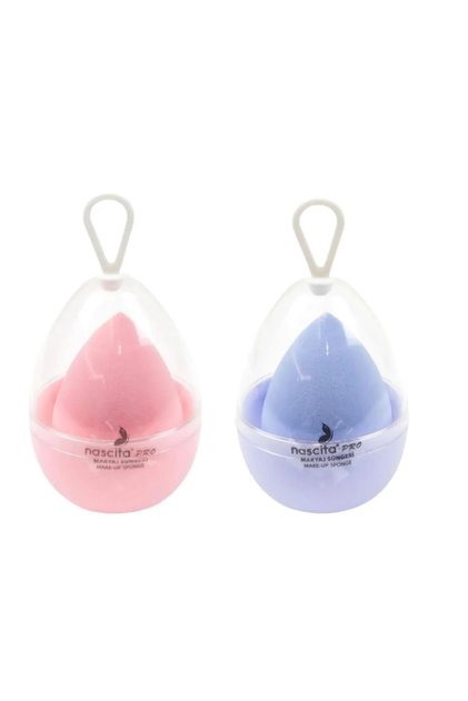 Boxed Egg Sponge - Pink Blue Makeup Brush Hedye