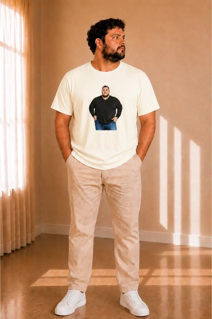 Men's Printed Short Sleeve T-Shirt S-M-L-Xl-Xxl