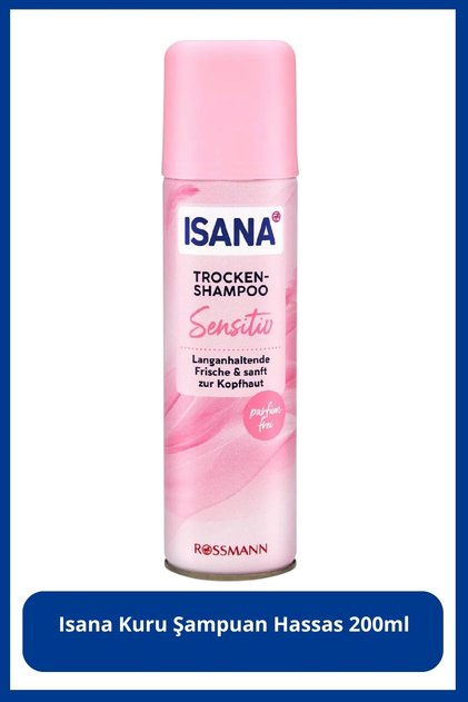 Kuru Şampuan Hassas 200 ml