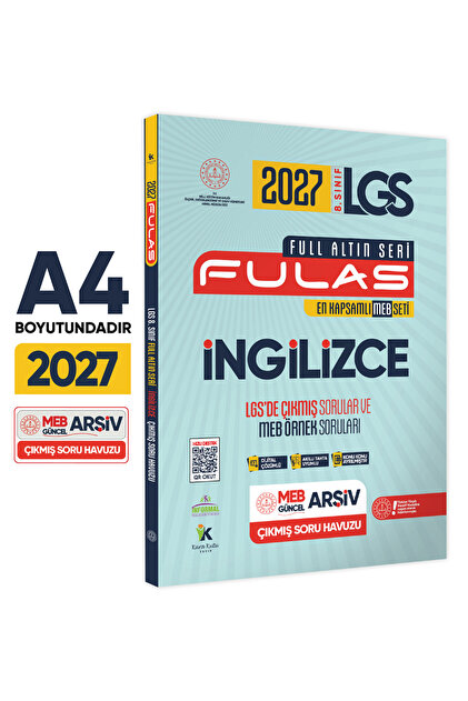 İnformal Yayınları 2027 8.Sınıf Full LGS Altın Seri (FULAS
