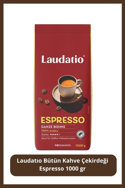 Bütün Kahve Çekirdeği Espresso 1000 gr
