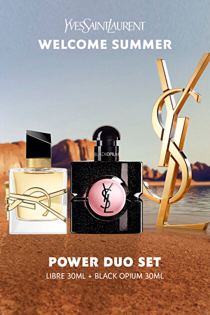 Yves Saint Laurent Libre & Black Opium EDP 30 ml Kadın Parfüm Seti