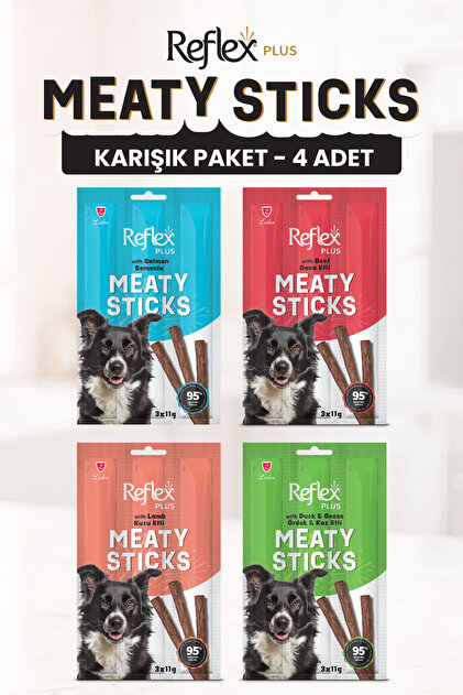 Reflex Dog Stick Köpek Ödül Çubukları Mix 33 gr x 5'li Paket