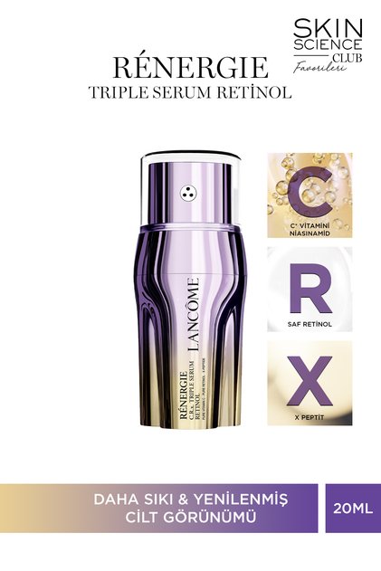 Renaissance Triple Serum Retinol Pure Retinol, Pure Vitamin C, X Peptide 20 ml 3614274368109