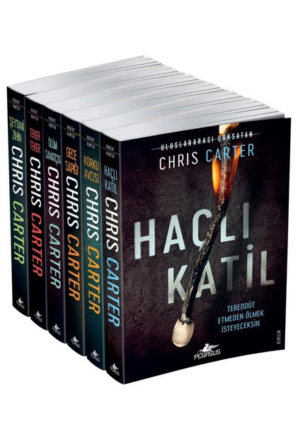 Robert Hunter Serisi Seti (6 Kitap) – Chris Carter | Polisiye ve Gerilim Romanları